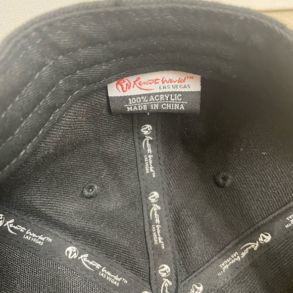 Resort World Las Vegas Hat Cap RWLV Spell Out Snapback Adjustable Casino Resort - Picture 6 of 7